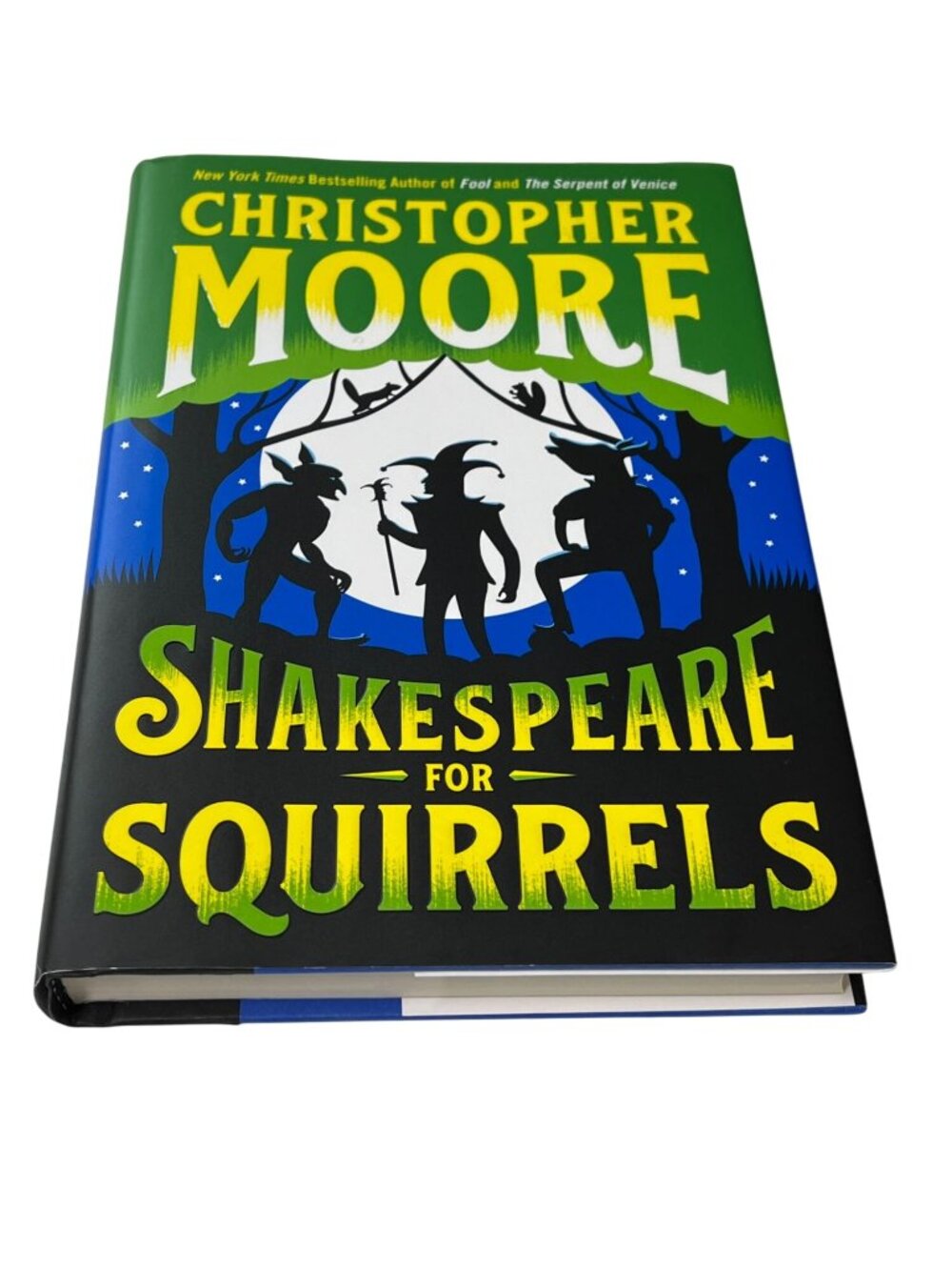 Shakespeare for Squirrels Christopher Moore Hardcover Humor Fiction Book